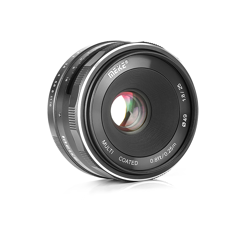 Lens MEIKE 25mm F1.8 Manual Focus for M43 
